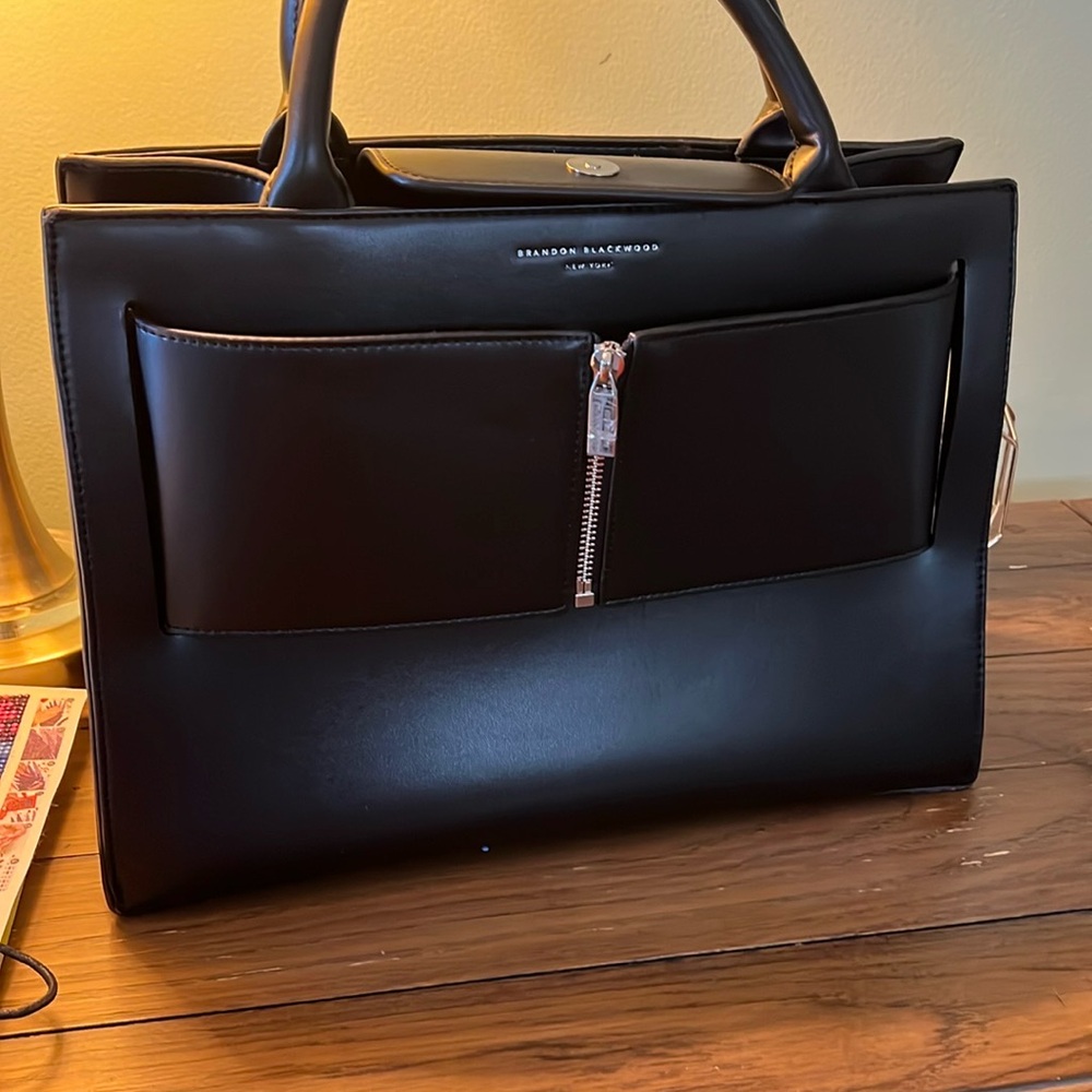 Brandon Blackwood Black Briefcase for Professionals